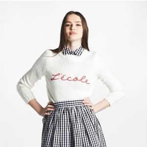 L’ecole des Femmes NWOT Sweater Large